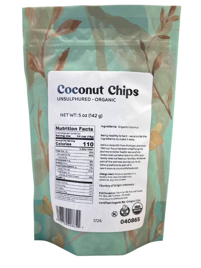 Organic Coconut Chips
