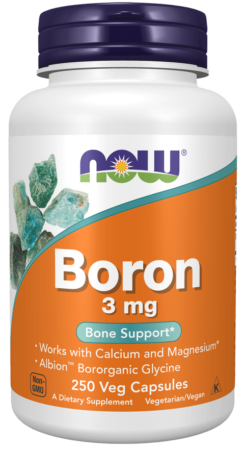 Boron 3Mg - 250 Vcaps: Supports Bone Strength and Structure