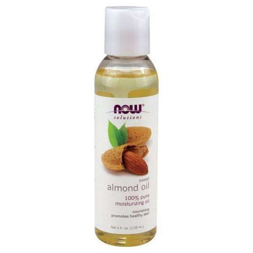 100% Pure Sweet Almond Oil by NOW - Natural Moisturizing Oil for Soft and Healthy-Looking Skin