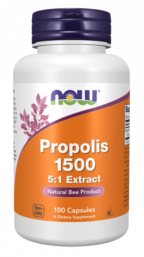 NOW Propolis 1500 5:1 Extract - 100 Count