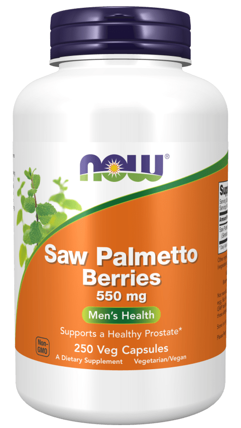 Buy Saw Palmetto Berries Supplement Online - 250 Count by NOW