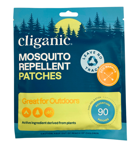 Mosquito Repellent Patches, Natural, Cliganic