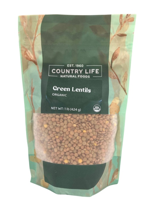 Organic Green Lentils