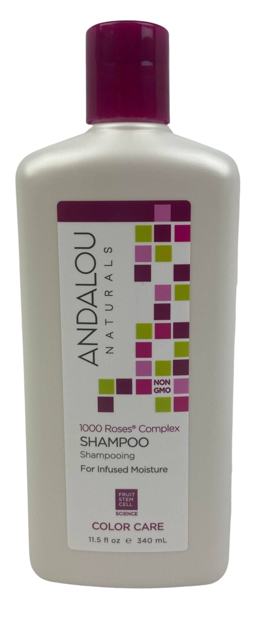 1000 Roses Shampoo - Andalou Naturals, 11.5 Oz