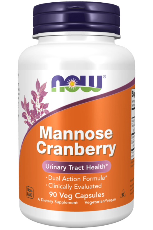 Mannose Cranberry - 90 Vcaps: Supports Urinary Tract Health