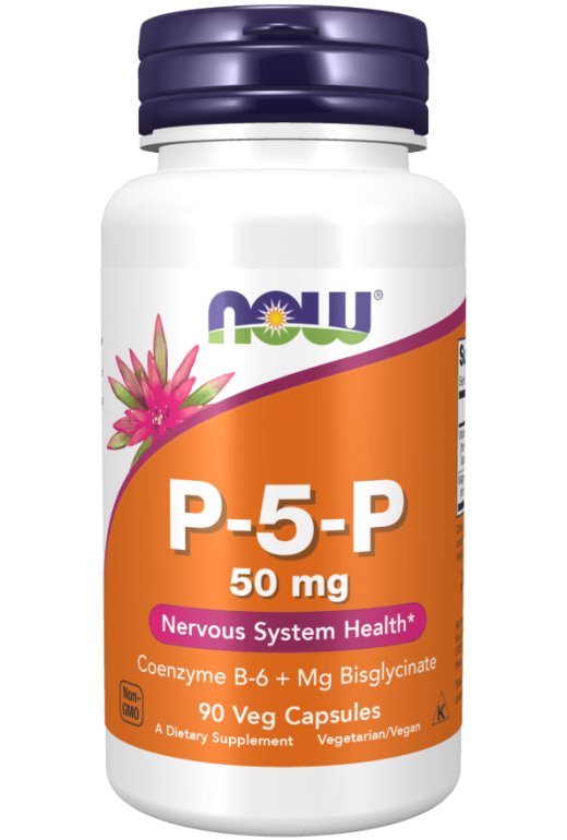 P-5-P 50Mg - 90 Count - NOW Premium Vitamin B-6 Supplement