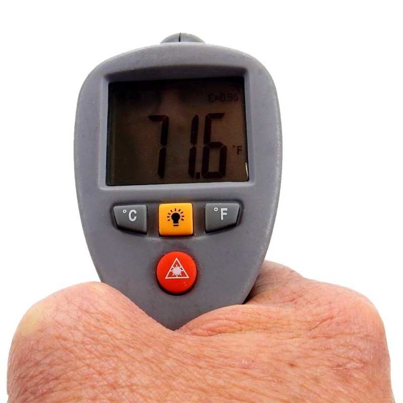 Professional Infrared High Temp Thermometer With Laser Pointer