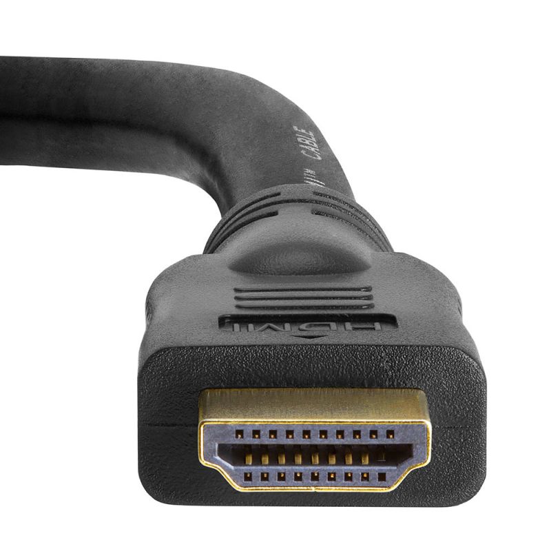 Cmple - High Speed Hdmi Cable 35 Ft For In-Wall Installation With 4K 60Hz, Ethernet, 2160P, 3D, Hdr (Arc), Ultra Hd - 35 Feet, Black