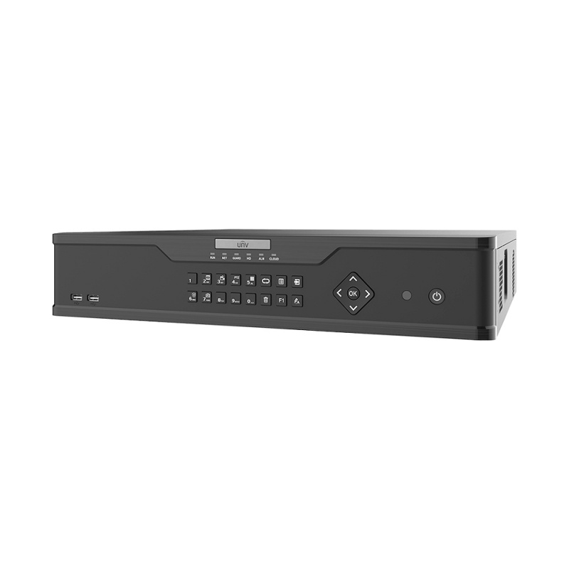 Uniview 64 Channel Nvr, Ndaa Compliant, 4K Ultra Hd With 8 Sata Hdd Bays (Nvr308-64X)