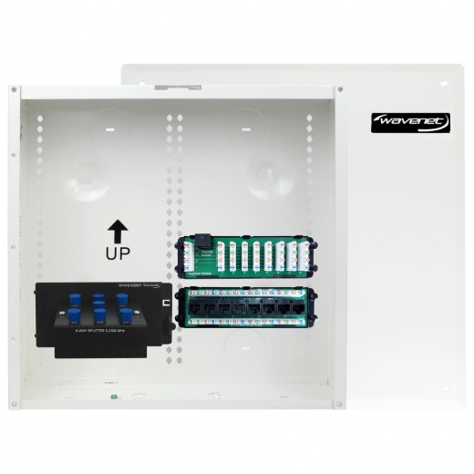 Wavenet 14" Structured Wiring Enclosure Combo Kit