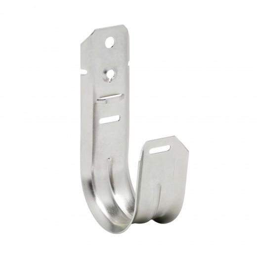 Wavenet 2” J-Hook Cable Support - Wall Mount Wiring Retainer for Cat6 Cat5e Optic Network Data Cable Management
