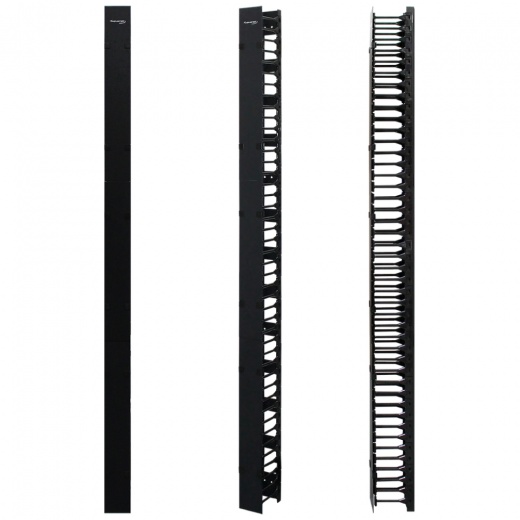 Wavenet 78” High Single-Sided Vertical Cable Manager