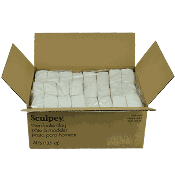 Premo Sculpey Clay Black 1 Pound Bar