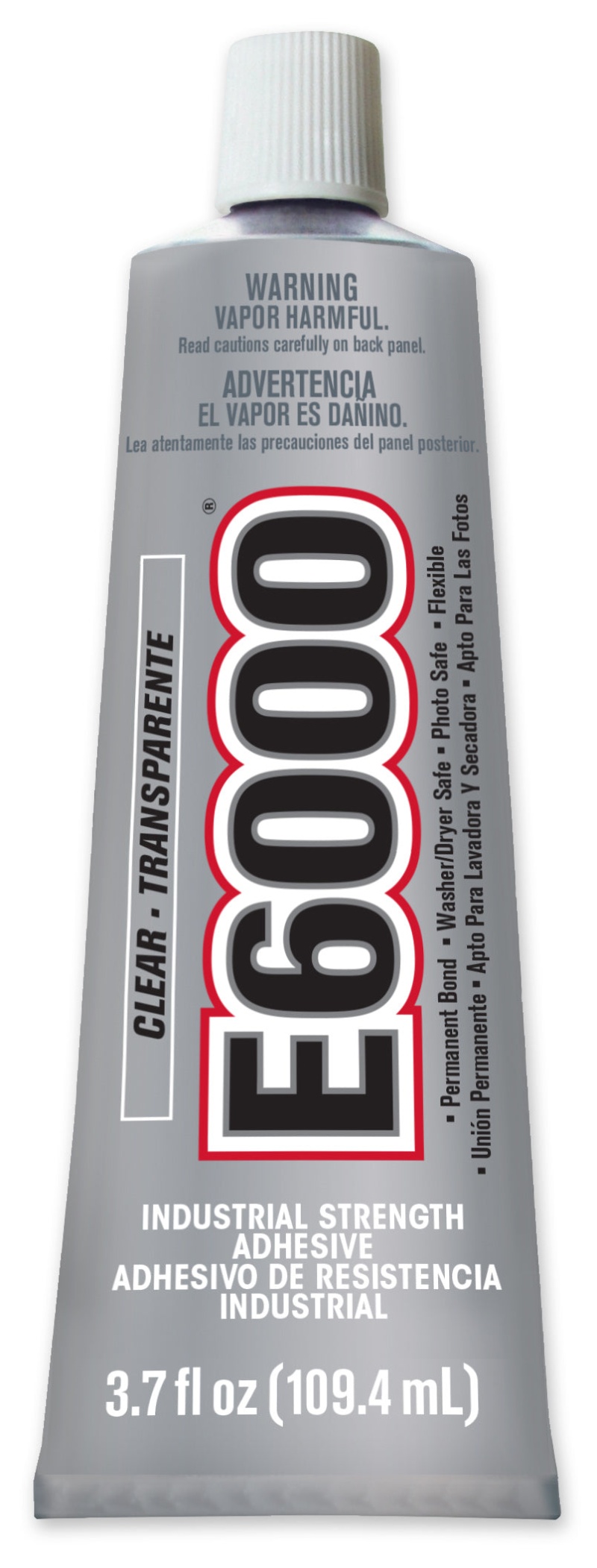 E6000 Craft Glue Clear Med Viscosity 3.7 Oz Tube(2 Tubes)