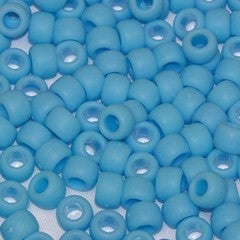 Pony Beads 6 X 9Mm, Frosted/Matte Colors Pkg 1000 750v