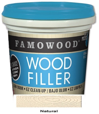 Famowood Latex Wood Filler 24 Oz. Case 12 Natural c