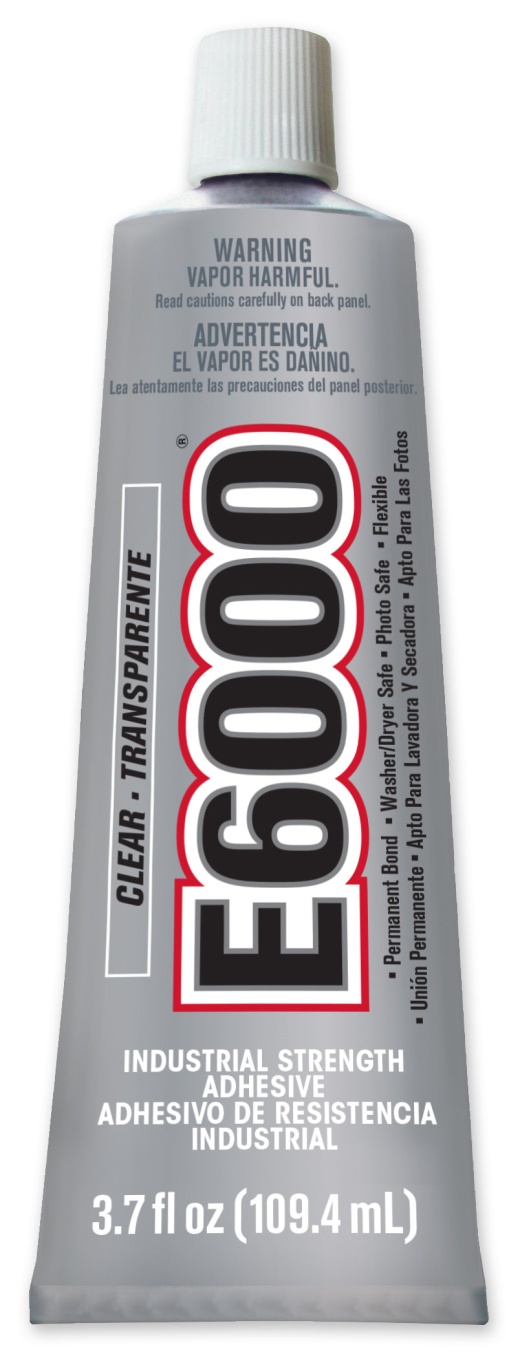 E6000® Craft Glue Clear Med Viscosity 3.7 Oz Tube