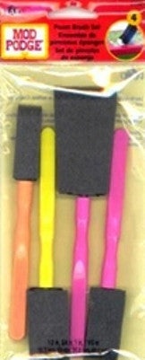 Mod Podge Foam Brush Set 4 Pieces