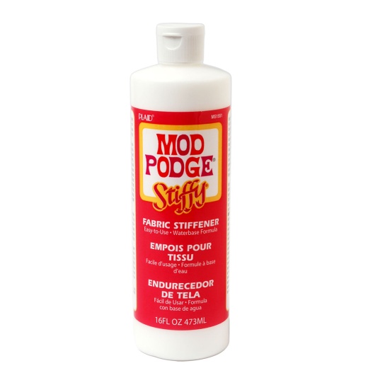 Mod Podge 16 Ounce Stiffy - Fabric Stiffener for Crafting