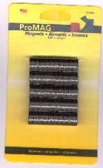 Magnum Pro Mag High Energy Round Button Magnet 1/2" Pkg Of 50
