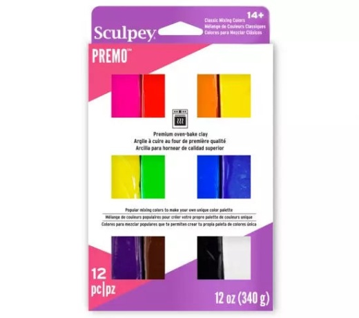 Premo Sculpey Polymer Clay 2oz Cobalt Blue Hue