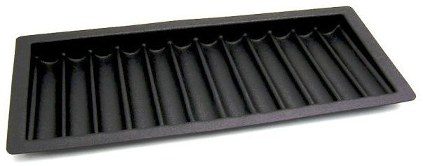 Abs Black Poker Chip Tray (12 Row / 600 Chip)