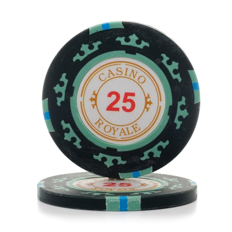 Casino Royale 14G Poker Chips (25/Pkg)