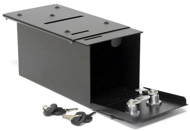 Homestyle Drop Box W/2 Locks & Locking Top Plate