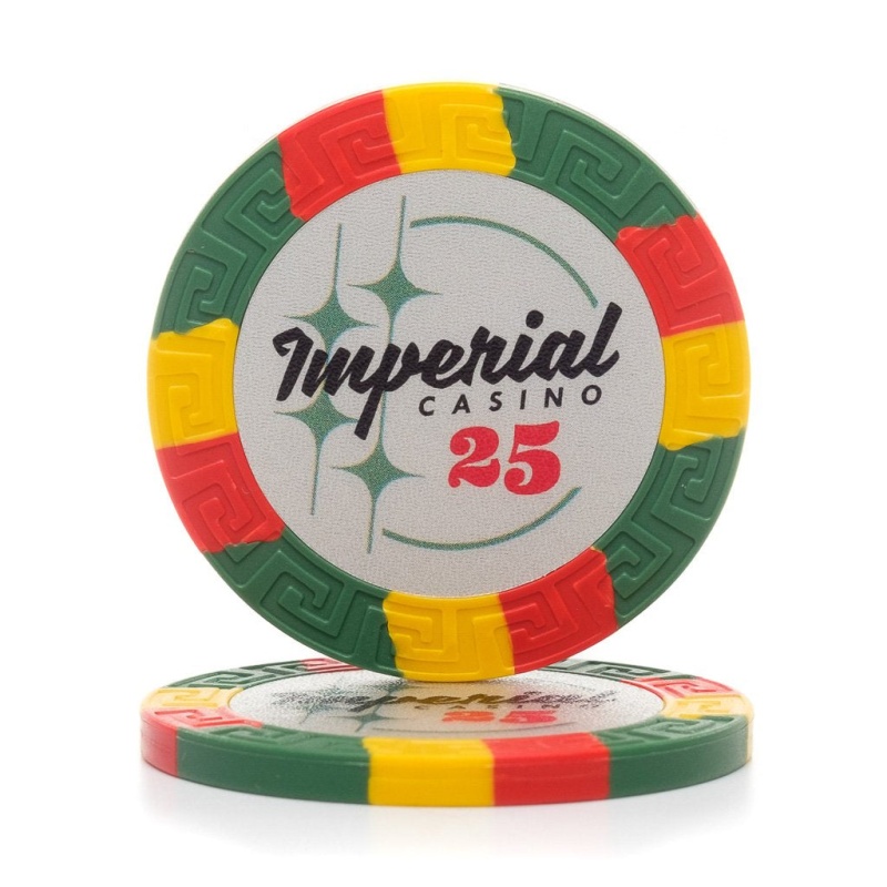 Imperial Casino 13.5G Poker Chips (25/Pkg)