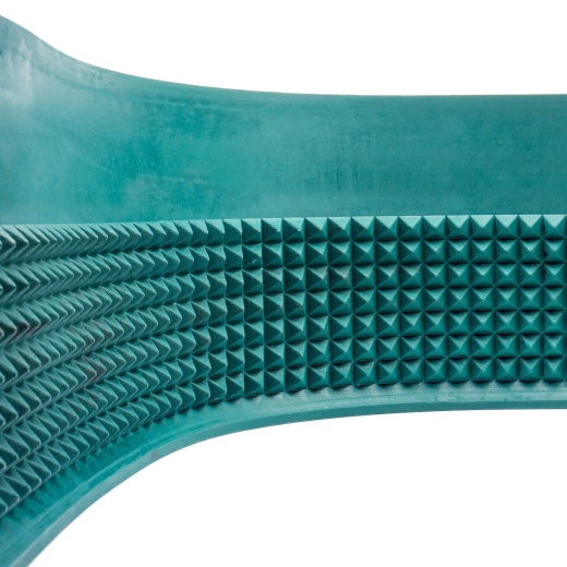 Craps Diamond Pyramid Bumper Rubber Green