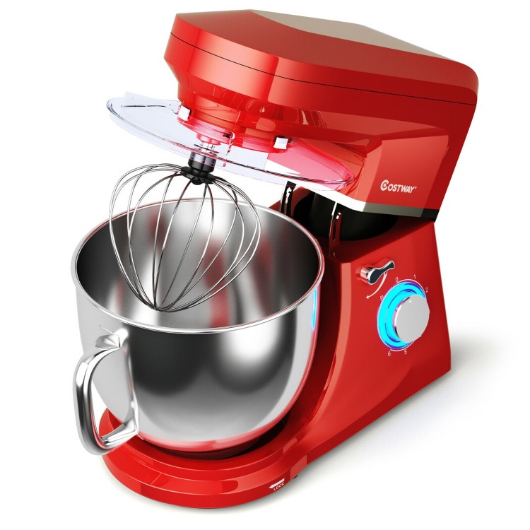 7.5 Qt Tilt-Head Stand Mixer 6 Speed 660W With Dough Hook Beater
