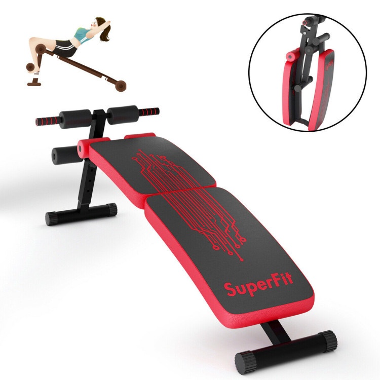 Abdominal Twister Trainer With Adjustable Height Exercise Bench