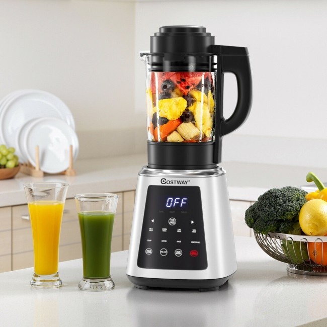 Professional Countertop Blender 8-In-1 Smoothie Soup Blender With Timer