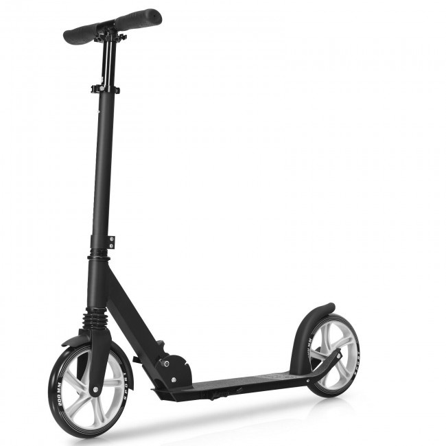 Lightweight Folding Kick Scooter With Strap And 8 Inches Wheel
