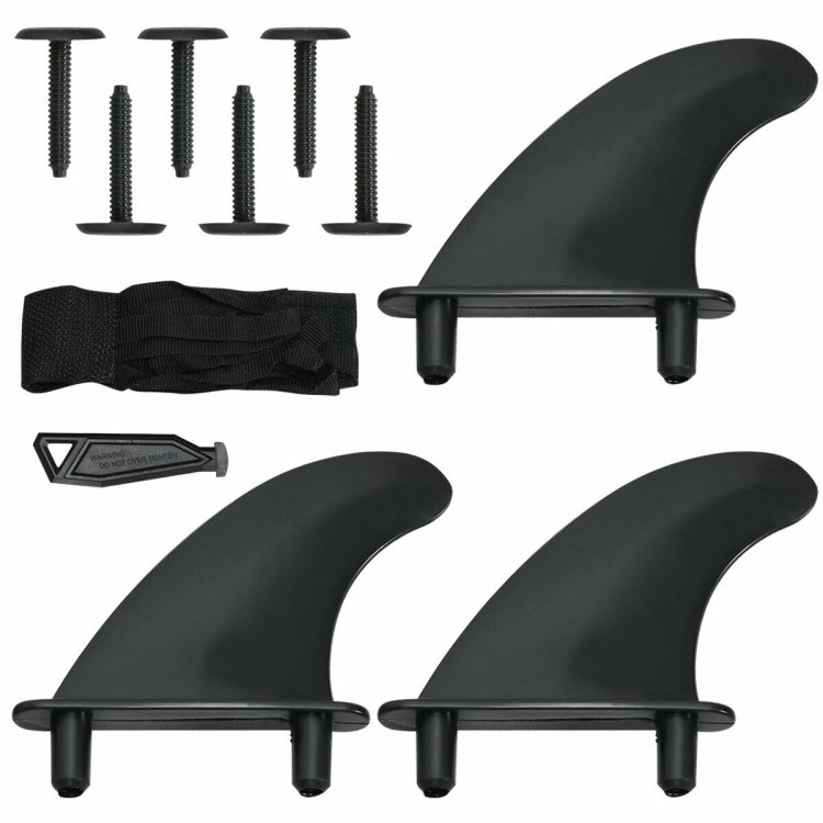 6 Feet Surfboard With 3 Detachable Fins
