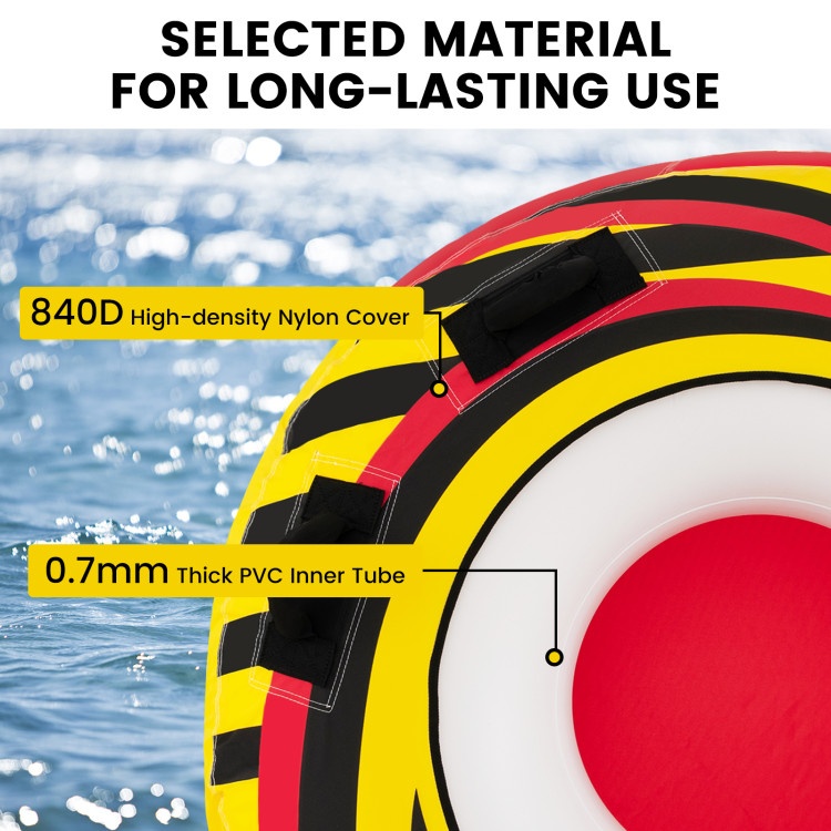 Inflatable Towable Tubes For Boating Water Sport