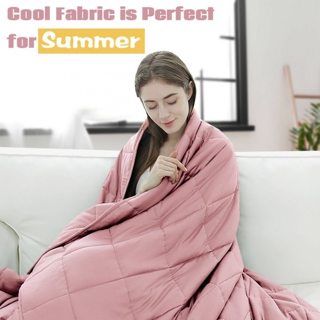 10 Lbs 41 X60 Inch Premium Cooling Heavy Weighted Blanket Color: Green