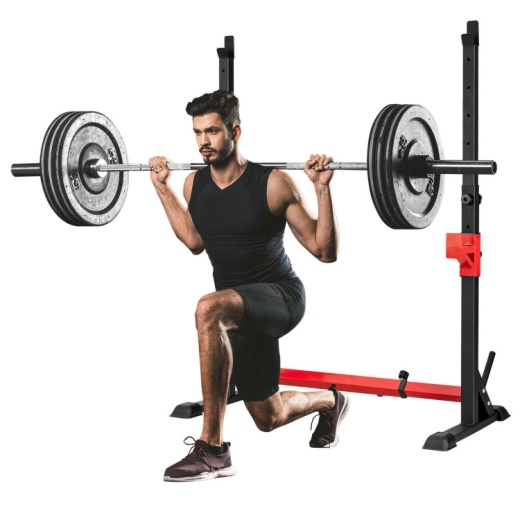 Adjustable Squat Rack Stand for Home Gym Fitness