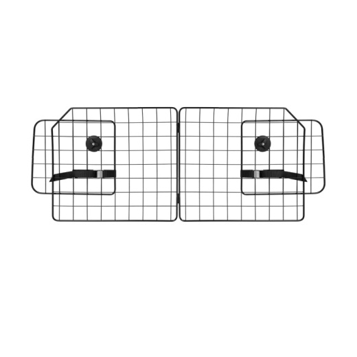 Folding Pet Divider Gate With 2 Straps And 2 Screw Caps For Suv