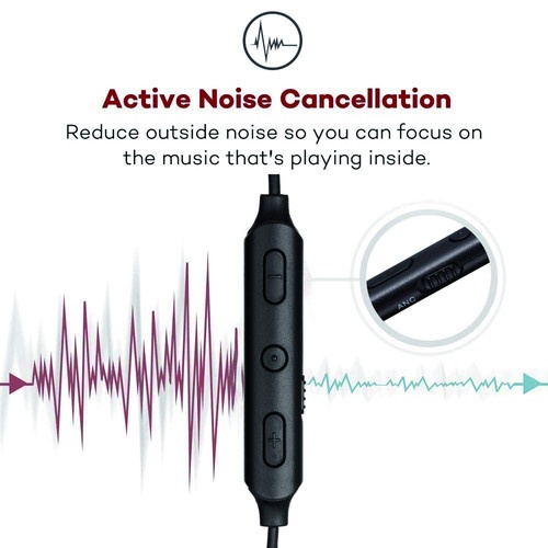 Active Noise Cancelling Wireless Stereo Earbuds