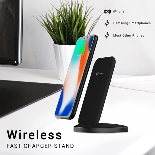 Fast Wireless Charger Charging Stand Station