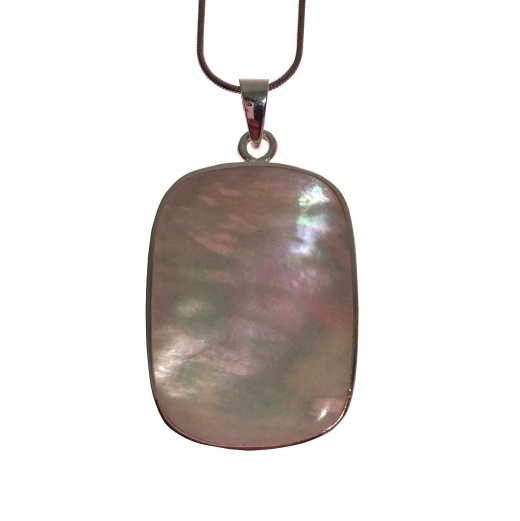 Mother Of Pearl Pendant Rectangle