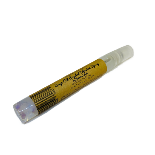 Sage Oil Crystal Infusion Spray