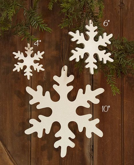 Snowflake Ornament - 6"