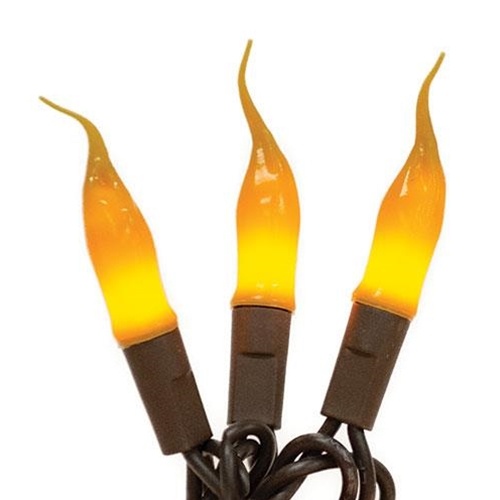 Silicone Lights, Brown Cord, 100Ct