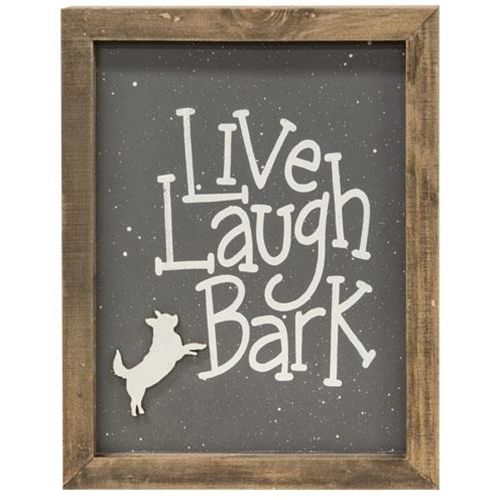 Live Laugh Bark Frame