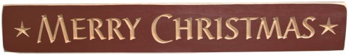 Merry Christmas Engraved Sign
