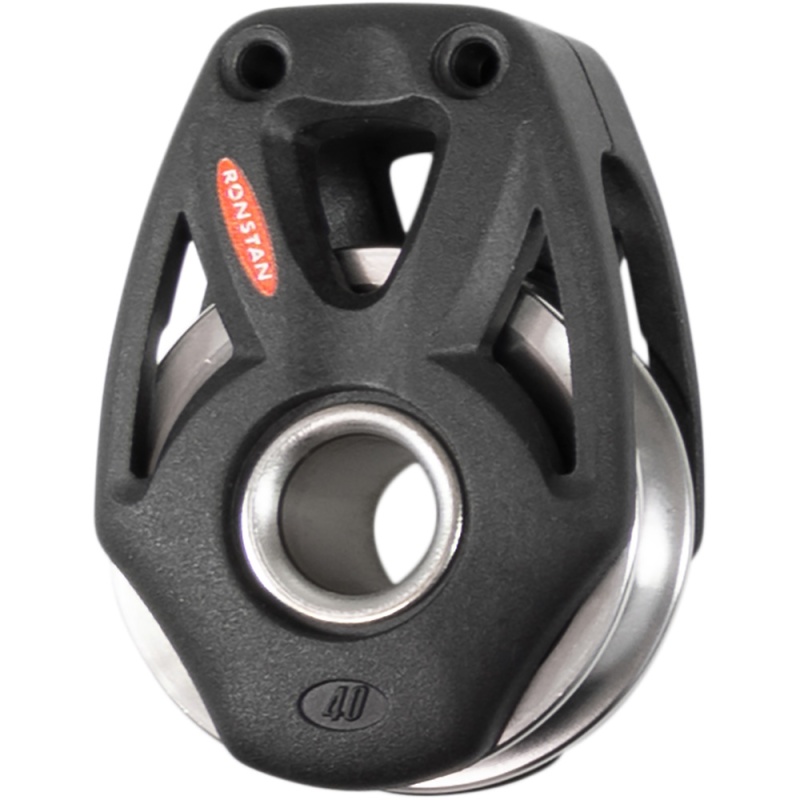 Ronstan Series 40 Orbit Single Rotating Snatch Block Hhl W/Becket & Lashing Option