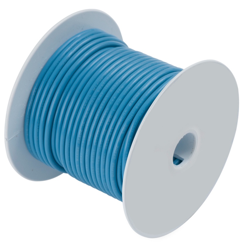 Ancor Light Blue 16 Awg Tinned Copper Wire - 500'