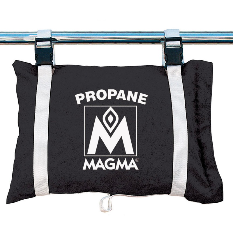 Magma Propane /Butane Canister Storage Locker/Tote Bag - Jet Black